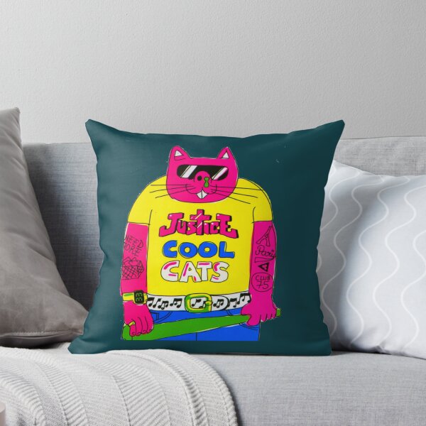 Item preview, Cool Cats - Yellow  Justice Cat   designed and sold by madytefa.