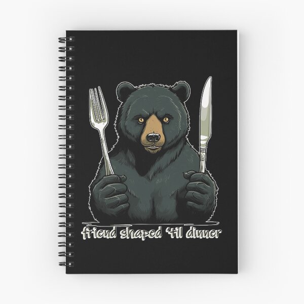 Item preview, Bear: Friend Shaped 'Til Dinner designed and sold by Bug & Brush.