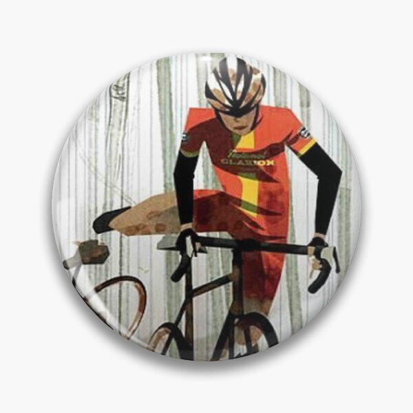 Item preview, Criterium du Dauphine: Colorful Abstract Bicycle Racing Advertising  Print designed and sold by posterbobs.