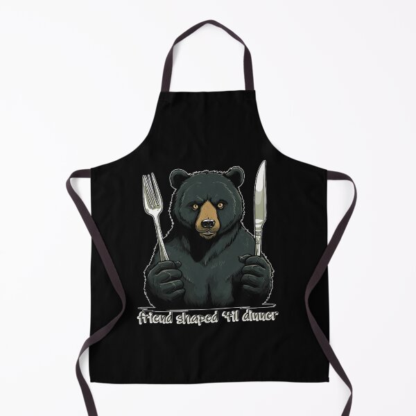 Item preview, Bear: Friend Shaped 'Til Dinner designed and sold by Bug & Brush.