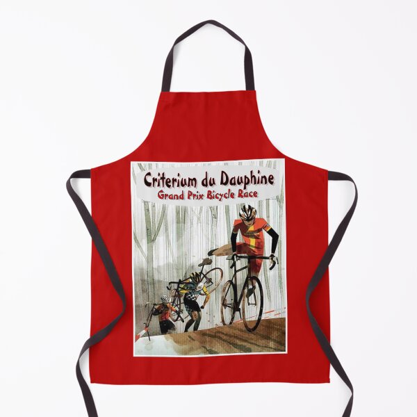 Item preview, Criterium du Dauphine: Colorful Abstract Bicycle Racing Advertising Print designed and sold by posterbobs.