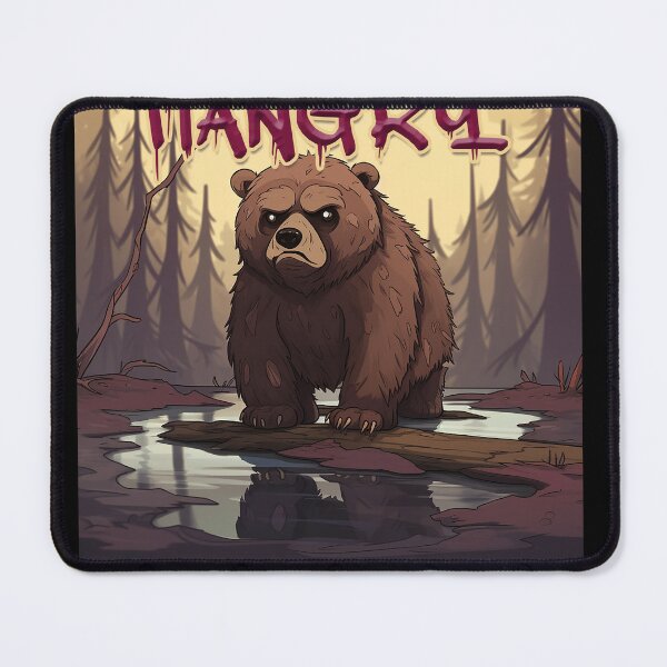 Item preview, Bear: Hangry. designed and sold by Bug & Brush.