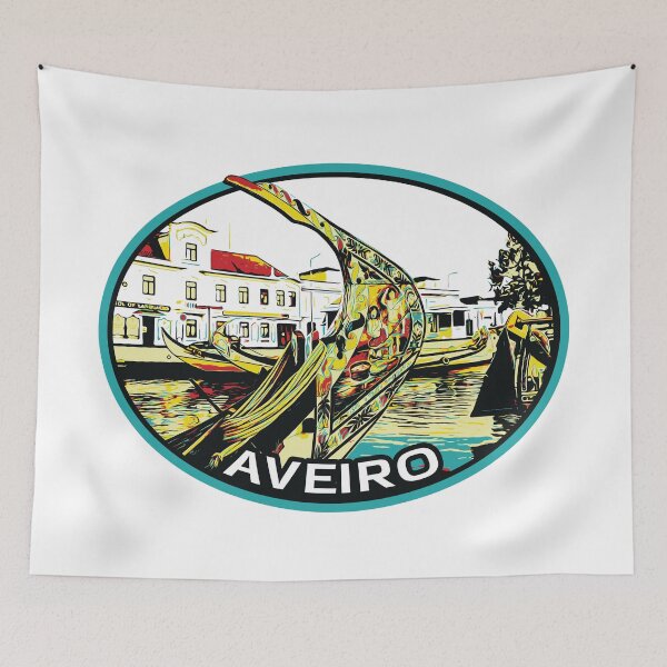 Item preview, Aveiro Moliceiros Boat Illustration | Charming Lagoon Scene designed and sold by Lemomo-artworks.
