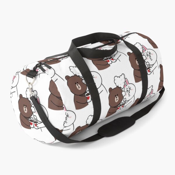 Item preview, Brown bear and Cony in love designed and sold by akeela-hweiss.