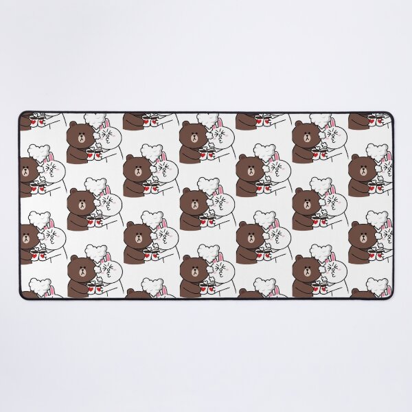 Item preview, Brown bear and Cony in love designed and sold by akeela-hweiss.