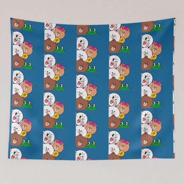 Item preview, Brown Bear with Friends designed and sold by akeela-hweiss.
