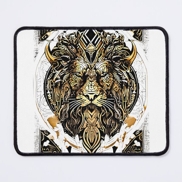 Item preview, Horned Lion King designed and sold by ThorWikinger.
