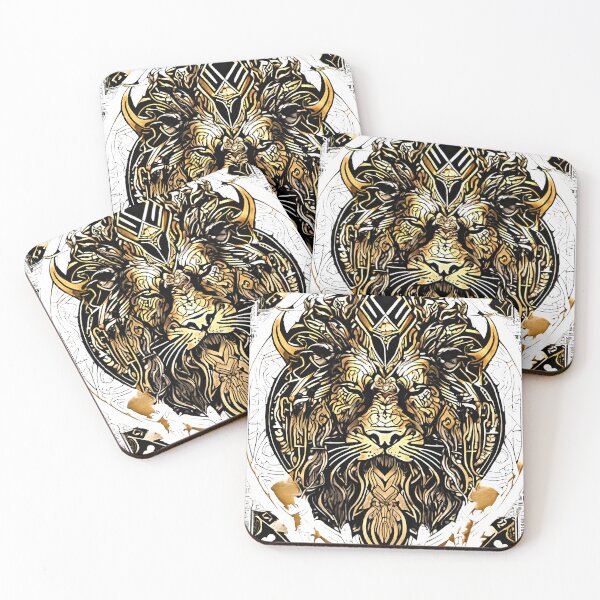 Item preview, Horned Lion King designed and sold by ThorWikinger.