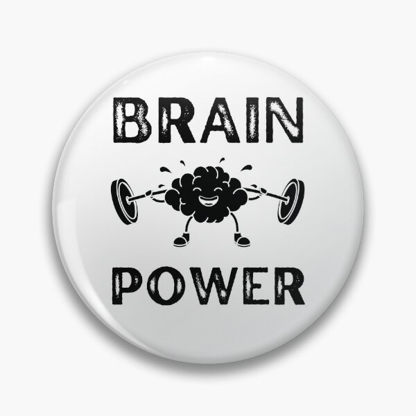 Item preview, Brain Power Minimalist Design designed and sold by GracefulGems.
