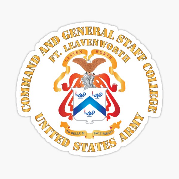 Item preview, Army -  School - CGSC - Fort Leavenworth X 300 designed and sold by Military Insignia Products.