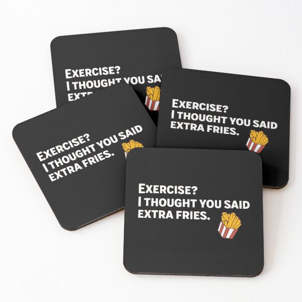Item preview, Sports? I thought you meant Extra Fries - Funny Text T-Shirt designed and sold by pixdesigns.