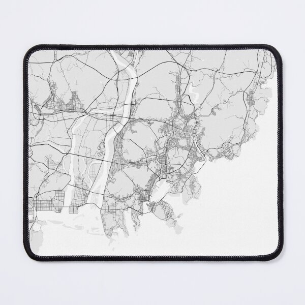 Item preview, Busan City Map of South Korea - Light designed and sold by deMAP.