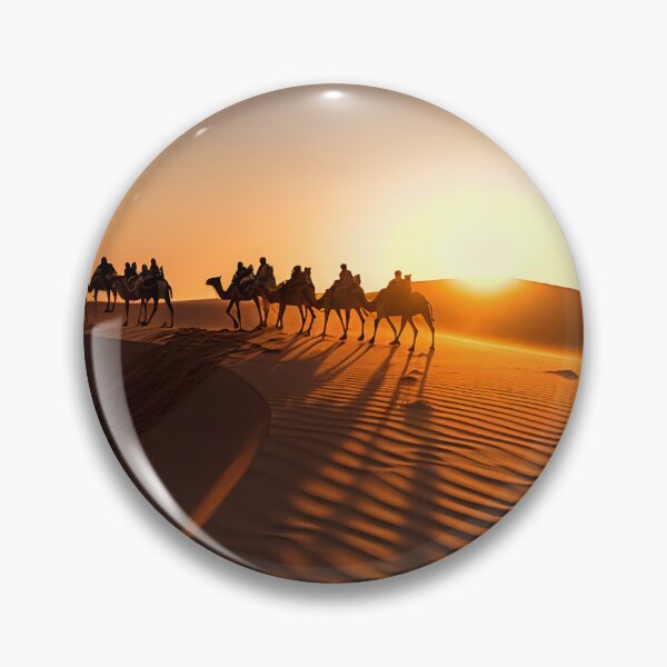 Item preview, Desert Dunes caravan walk designed and sold by Art by Lilia.
