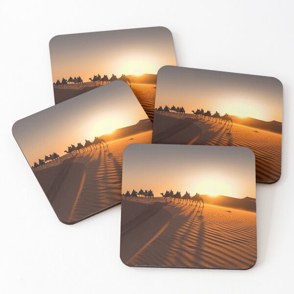 Item preview, Desert Dunes caravan walk designed and sold by Art by Lilia.