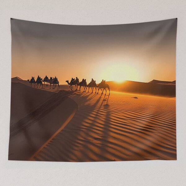 Item preview, Desert Dunes caravan walk designed and sold by Art by Lilia.