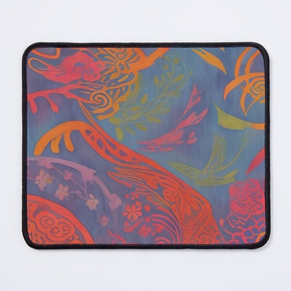 Item preview, Colorful,Watercolor,Elegant,Nature,Japan,Style,Abstract pattern designed and sold by Designfs.