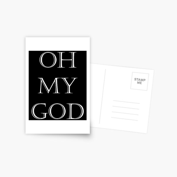 Item preview, OH MY GOD designed and sold by Dahlann.
