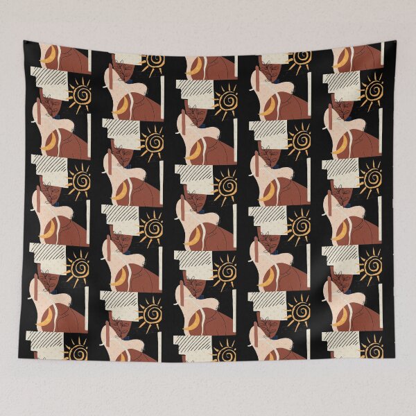 Item preview, Modern abstract line art  designed and sold by akeela-hweiss.