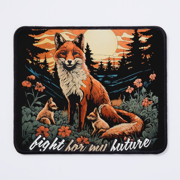 Item preview, Foxes: Fight For My Future designed and sold by Bug & Brush.