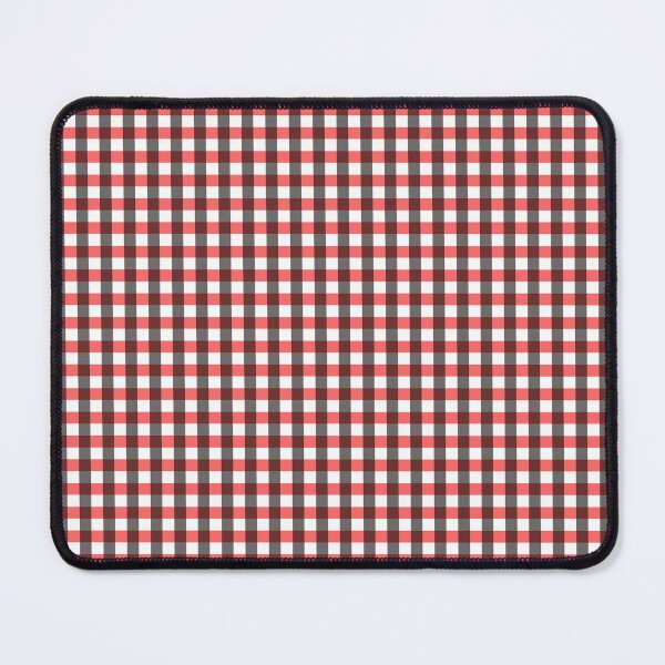 Item preview, Red and Black Gingham Plaid Pattern designed and sold by PatternTitan.