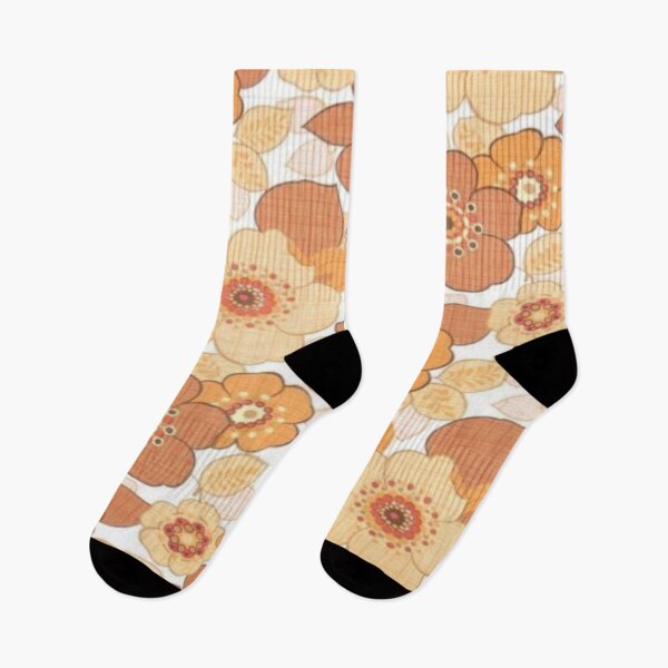 Item preview, Orange flowers pattern designed and sold by adlkh.