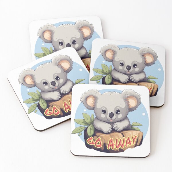 Item preview, Koala - Go Away designed and sold by Bug & Brush.