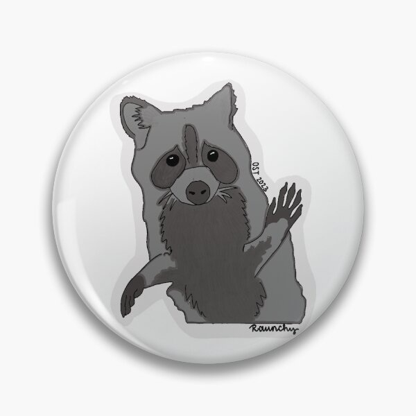 Item preview, Raunchy Raccoon designed and sold by Anni Molgard.