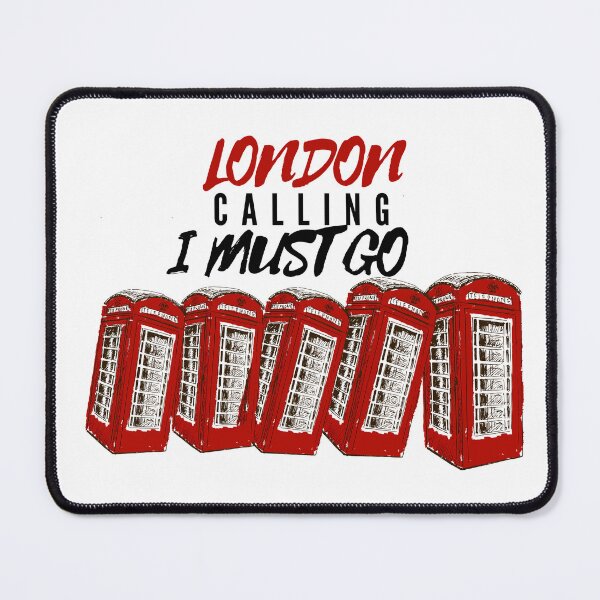 Item preview, London calling, I must go! - Red Phone Box designed and sold by unknownTraveler.