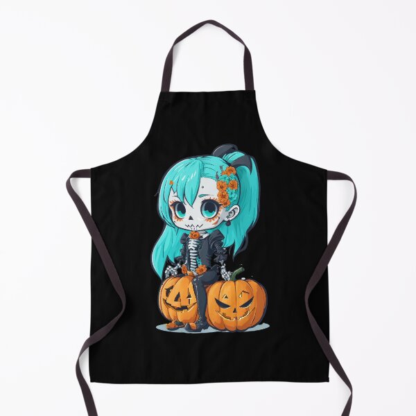 Item preview, Halloween Skeleton Kawaii Girl  designed and sold by CatCoconut-Art.