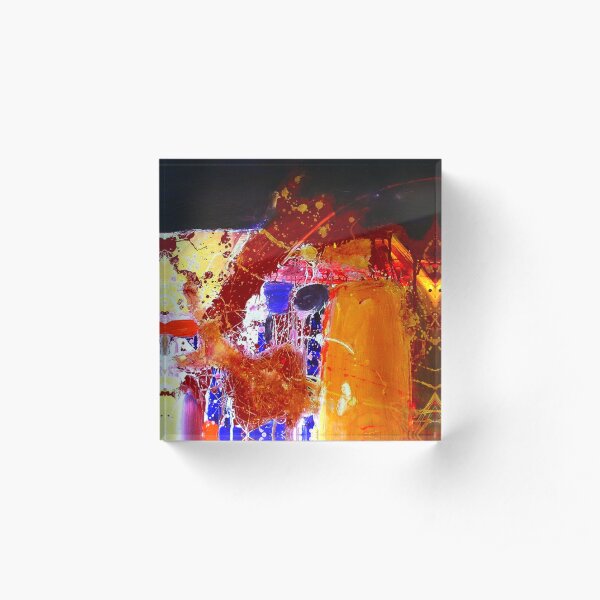Spirit of Melbourne Acrylic Block