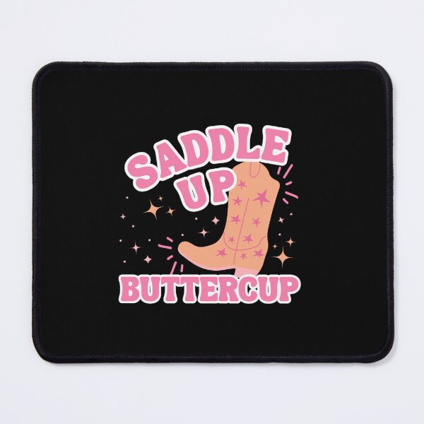 Item preview, Saddle Up Buttercup Retro Pink Cowgirl  designed and sold by FnsShop.