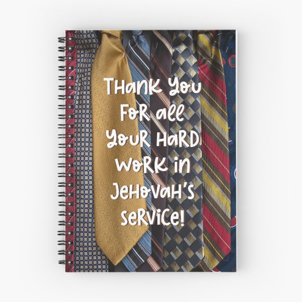 Item preview, Thank You for All Your Hard Work in Jehovah's Service! (For Him) designed and sold by Paper Bee Gift Shop.