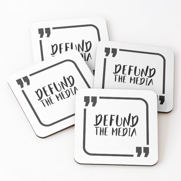 Item preview, Defund The Media Quote Classic 		 designed and sold by nxwzudcrm92.