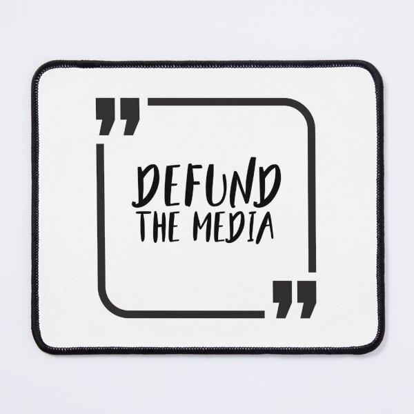 Item preview, Defund The Media Quote Classic designed and sold by nxwzudcrm92.