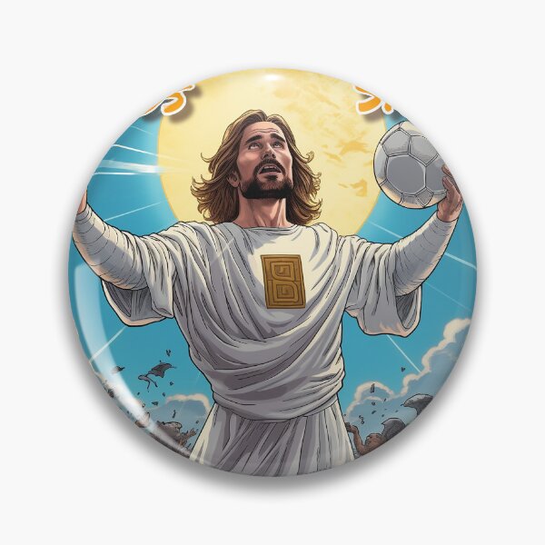 Item preview, Jesus Saves (soccer) designed and sold by Bug & Brush.