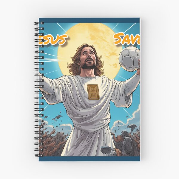 Item preview, Jesus Saves (soccer) designed and sold by Bug & Brush.