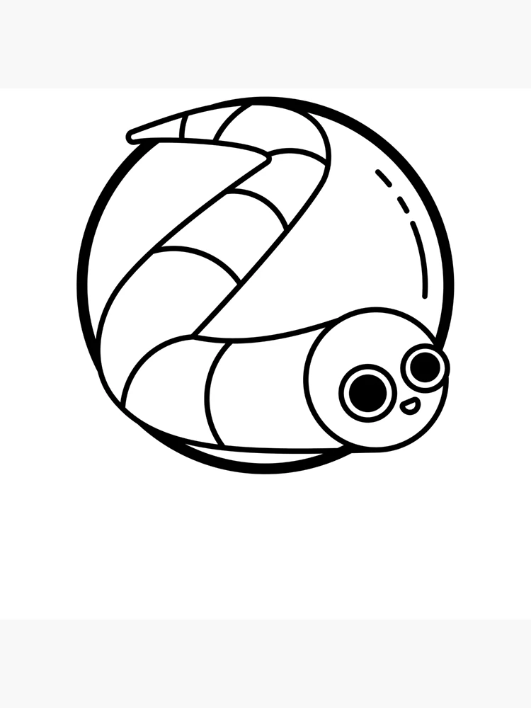 Slither io game sticker Poster for Sale by Jnrhhose