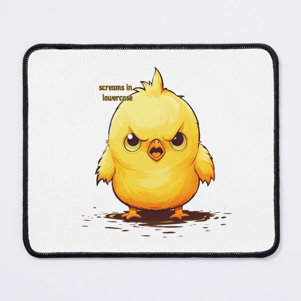 Item preview, Angry Goose Screams In Lowercase designed and sold by Bug & Brush.