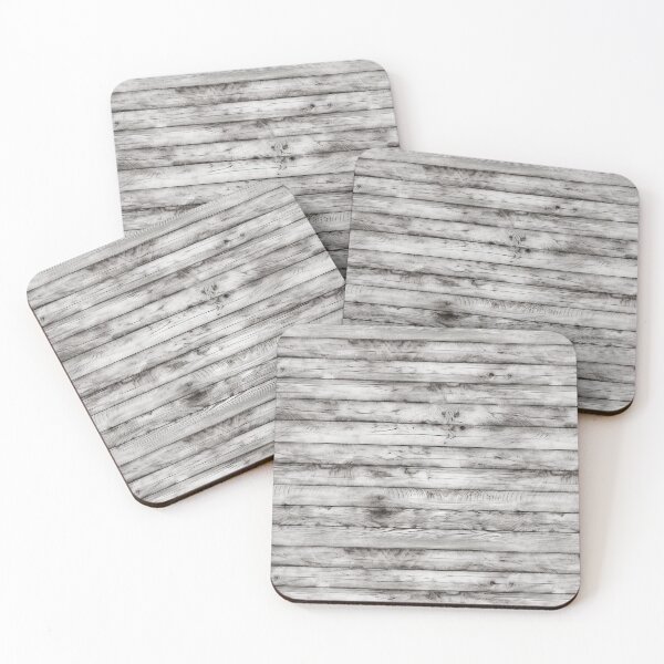 Item preview, Shabby Whitewashed Wooden Horizontal Paneling designed and sold by Sturdust.