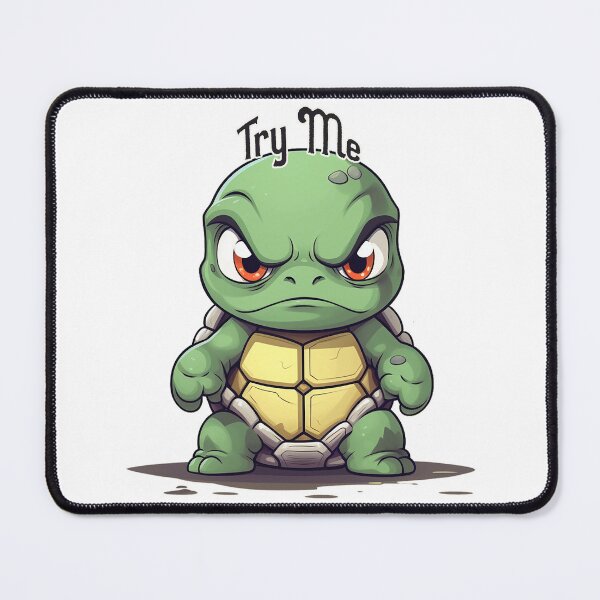 Item preview, Try Me - Angry Turtle designed and sold by Bug & Brush.