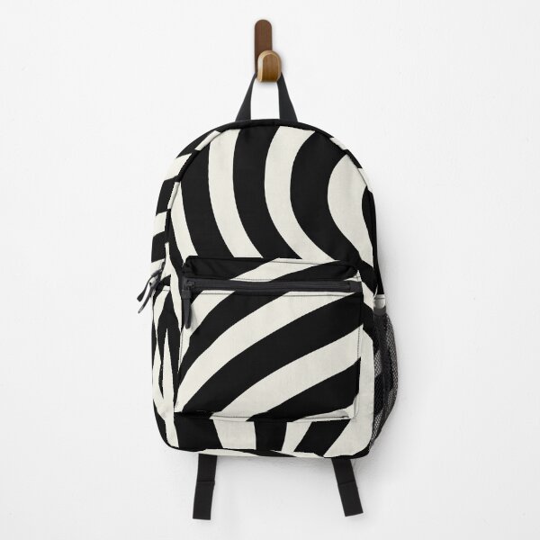 Item preview, Black and white retro style waves designed and sold by BattaAnastasia.
