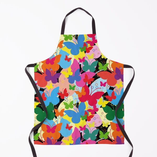 Item preview, Vivid seamless Retro with butterflies, Colorful tone illastrate designed and sold by teaw-teaw.