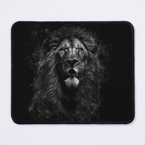 Item preview, male lion portrait designed and sold by landscapeworlds.