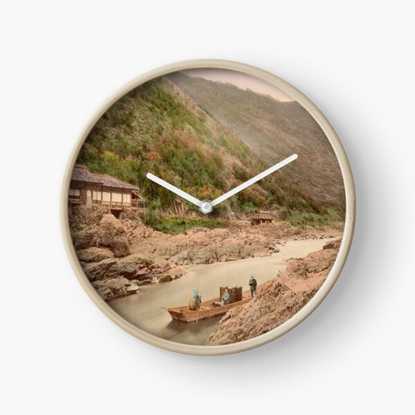 View of rapids, Kyoto Clock