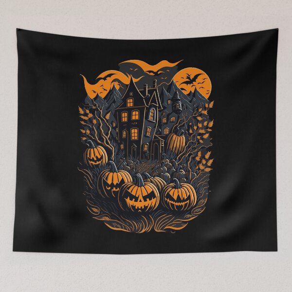 Item preview, Spooky Halloween Castle  designed and sold by YrtemmyS.