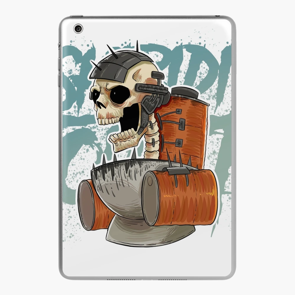 skibidi toilet fight iPad Case & Skin for Sale by pihmhai2