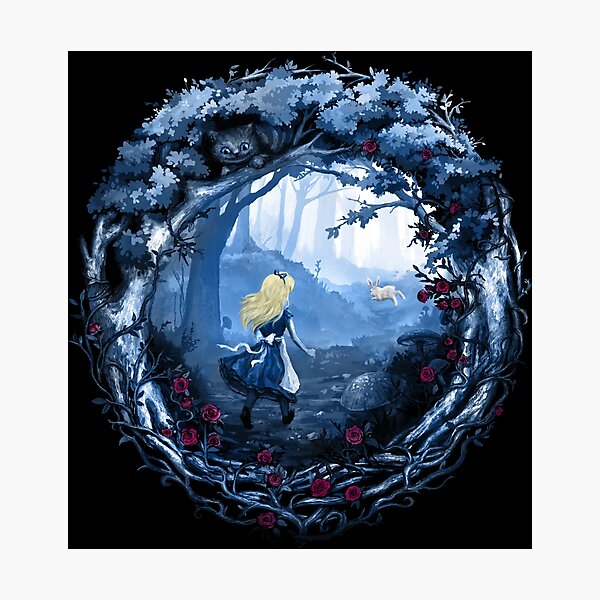 Follow the Rabbit Photographic Print
