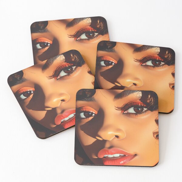 Item preview, "A radiant beauty with captivating red lips." designed and sold by Turnzart.