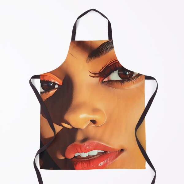Item preview, "A radiant beauty with captivating red lips." designed and sold by Turnzart.