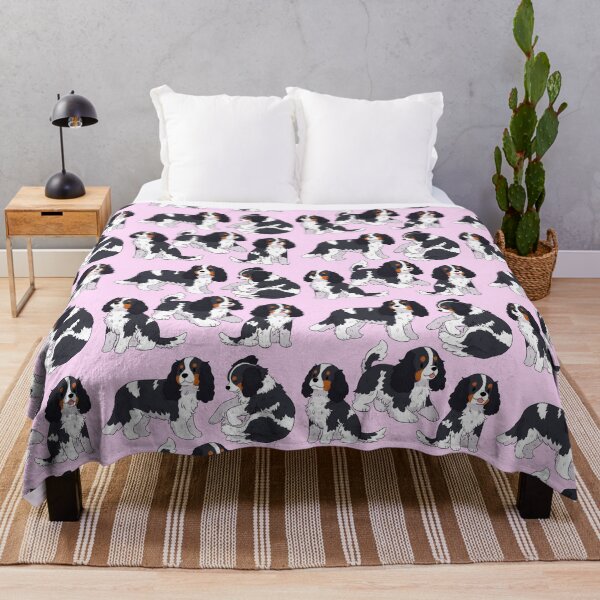 Item preview, Cavalier king charles spaniel dog cute pattern designed and sold by Yaragold.